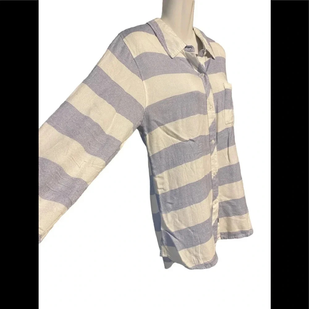 Rails Striped Button Down Top - image 4